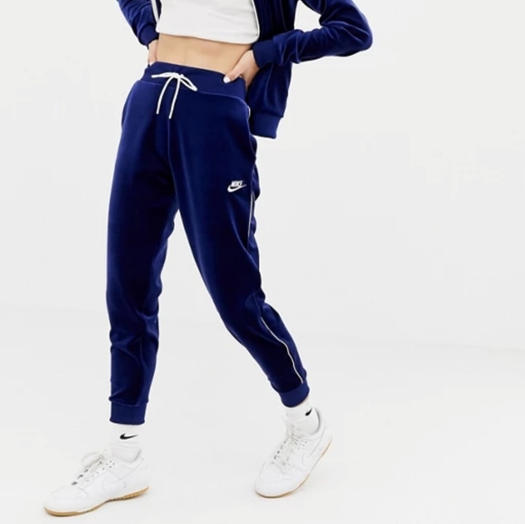 velour nike joggers